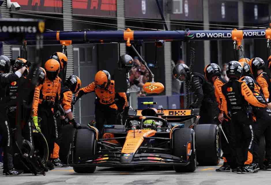 Quanta Italia nella McLaren che vince