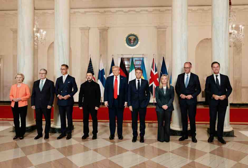 Chi non c’era alla Casa Bianca al fianco di Zelensky