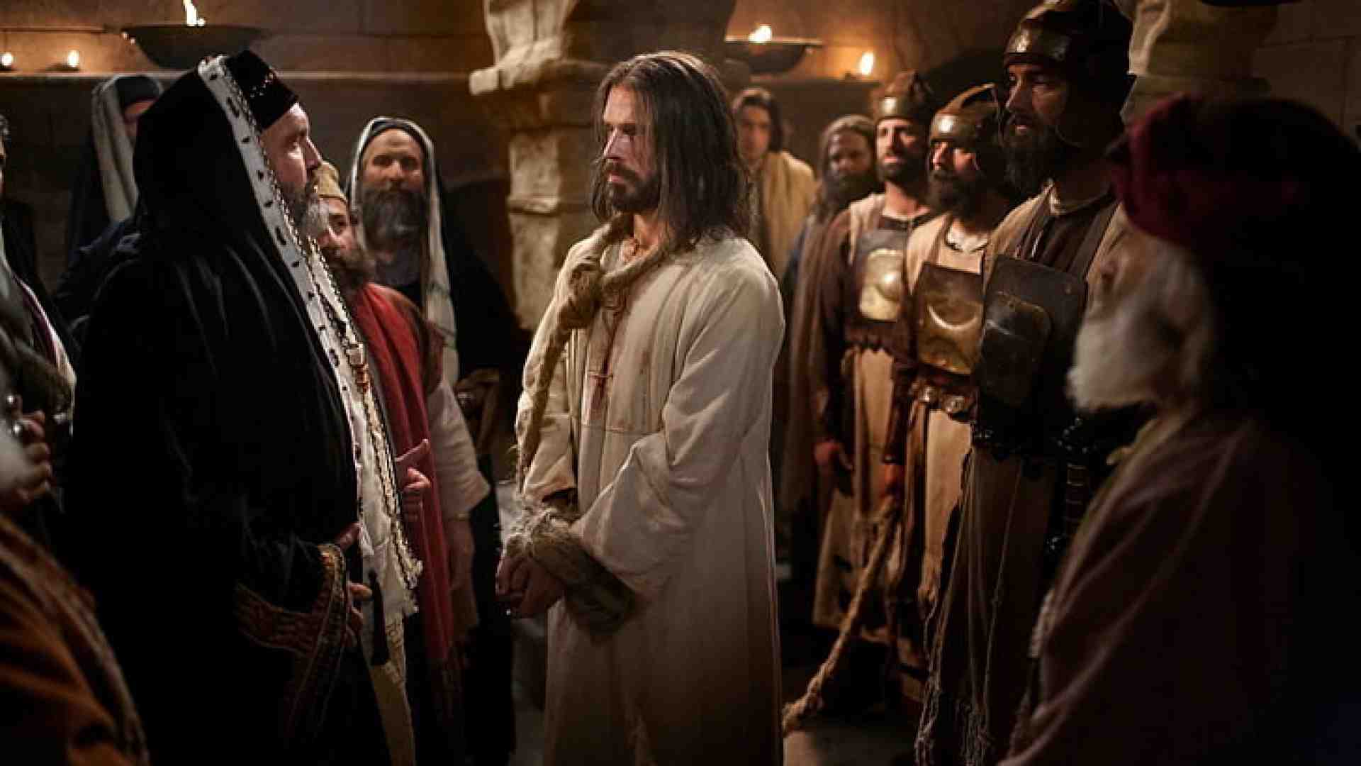 Gesù davanti al sinedrio