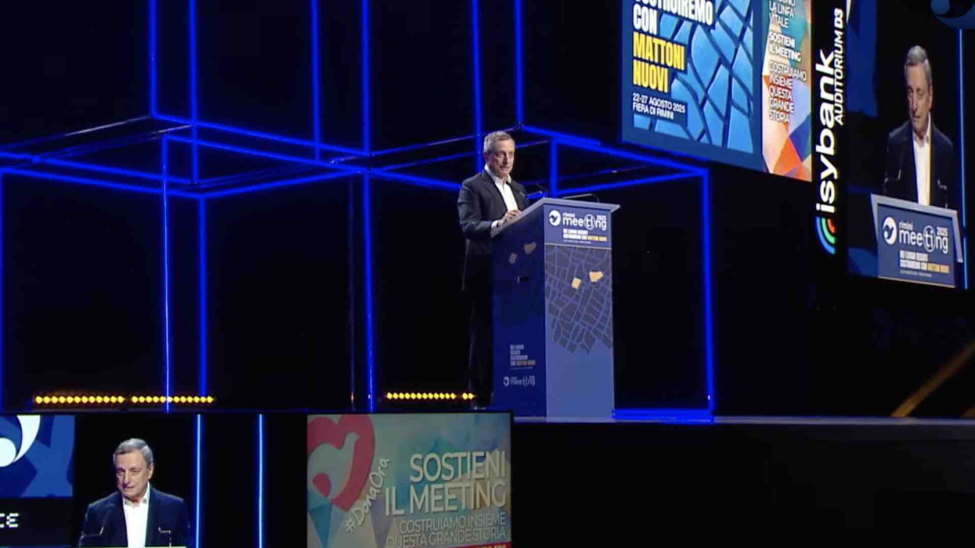 L’Europa tra oggi e domani: il discorso di Mario Draghi al Meeting di Rimini