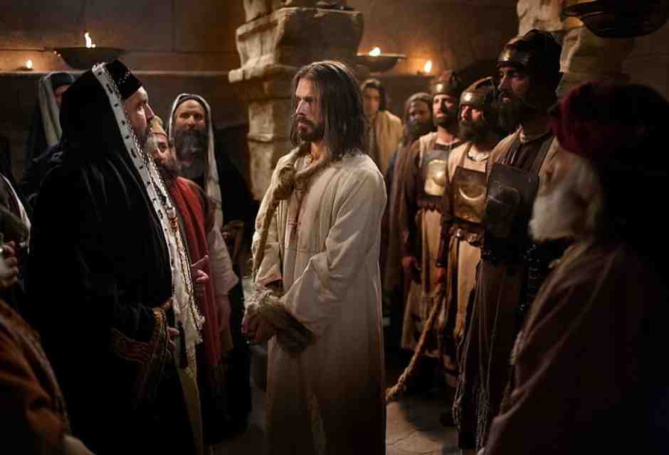 Gesù davanti al sinedrio
