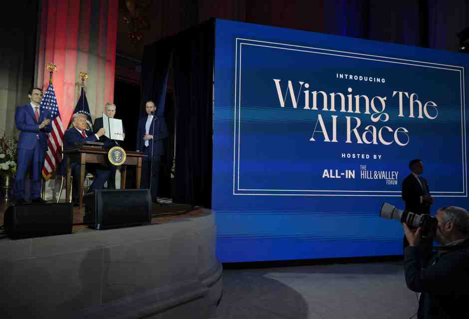 La lezione di Trump sull’intelligenza artificiale