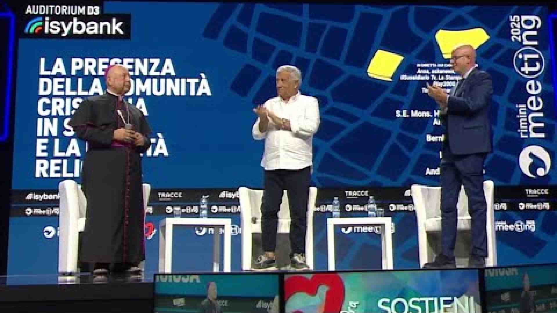 Live dal Meeting 2025: la libertà religiosa in Siria