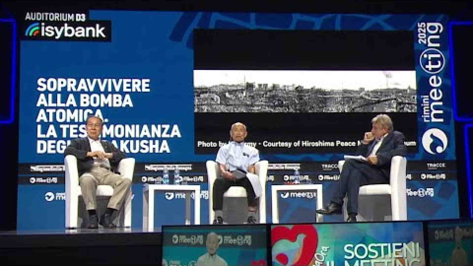 Live dal Meeting 2025: sopravvivere alla bomba atomica