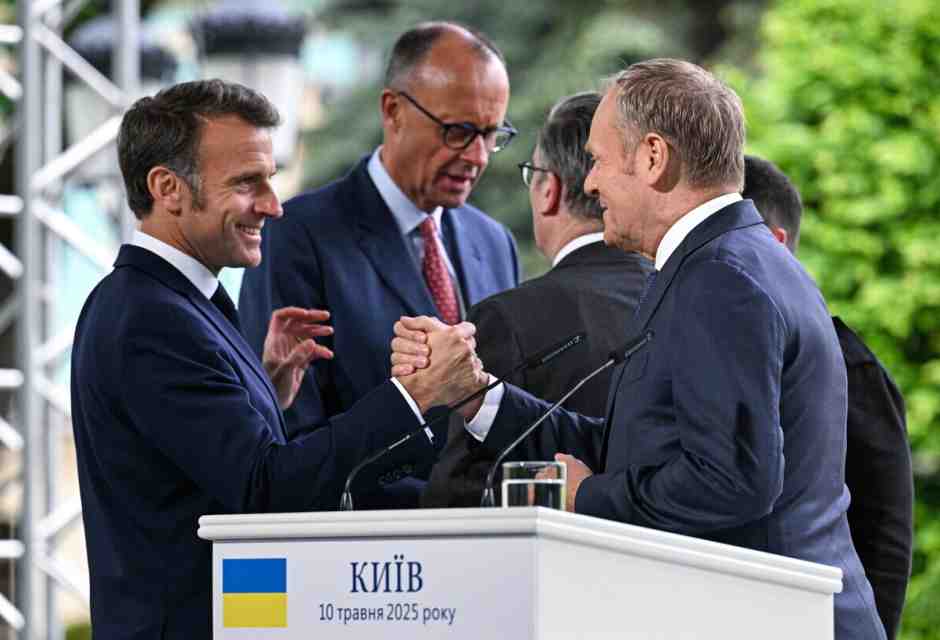 Il trio Merz, Macron e Tusk vanno a Chisinau a dire a Putin: giù le mani dalla Moldavia