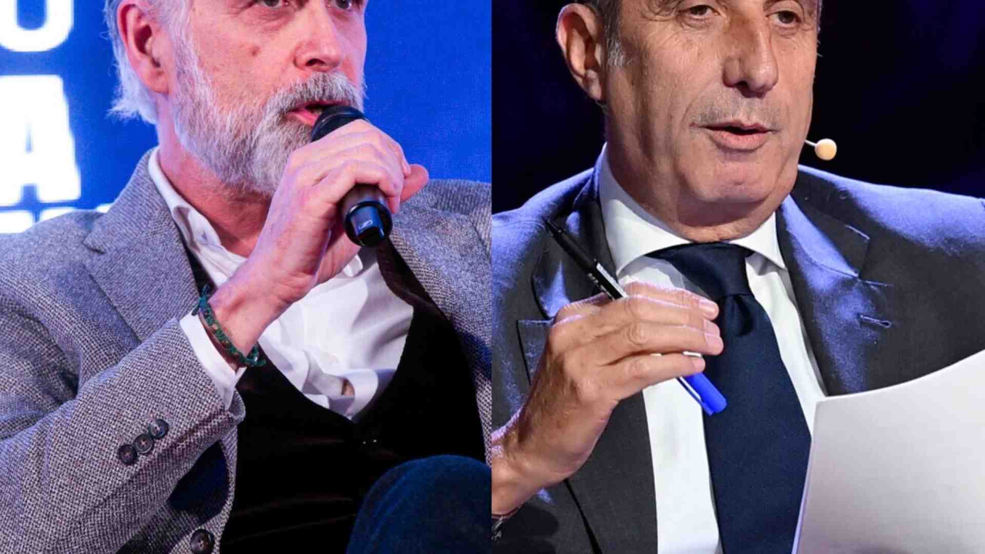 Chiocci & Rossi, la rivalità Rai della destra televisiva. Mail, sfoghi e il cuore di Meloni