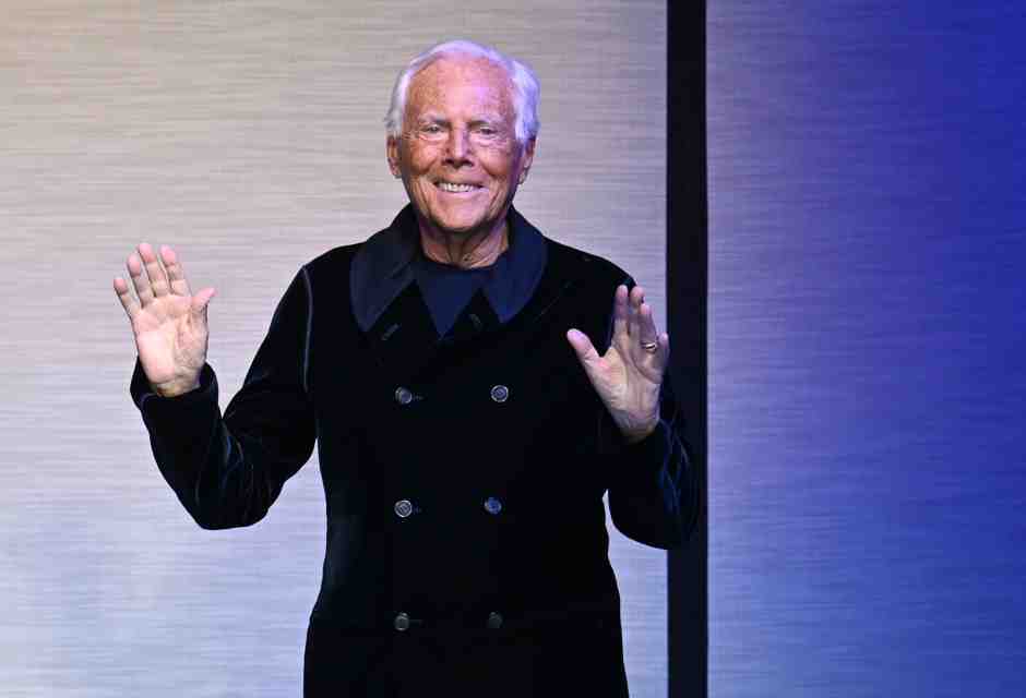 È morto Giorgio Armani