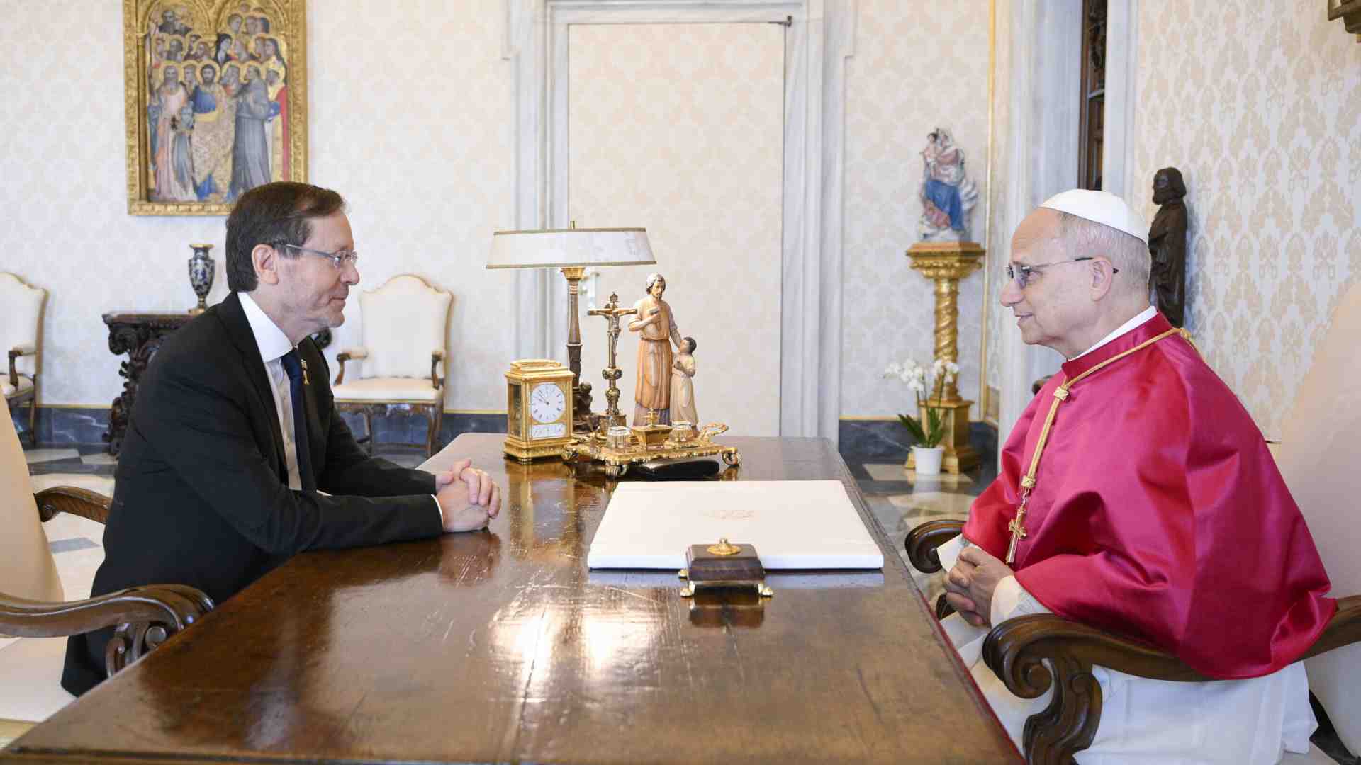 Non è andata bene la visita del presidente israeliano in Vaticano