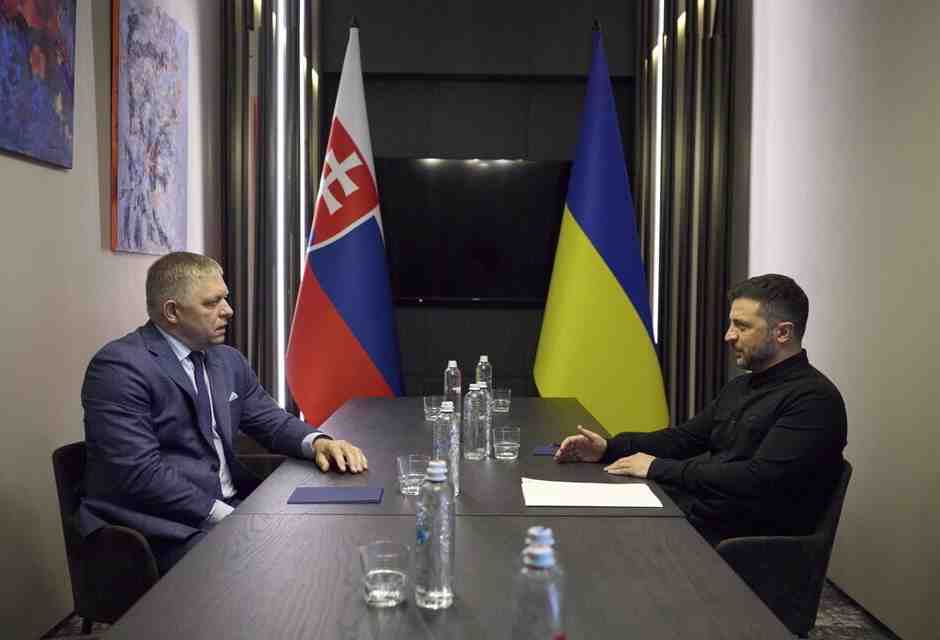 Fico mette piede in Ucraina e incontra Zelensky