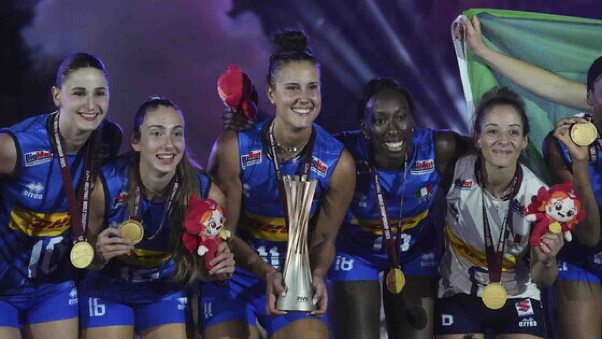 L'Italia del volley femminile è campione del mondo