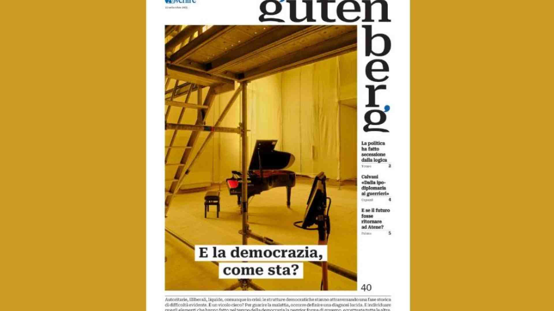 E la democrazia, come sta? È la domanda di "Gutenberg" del 12 settembre