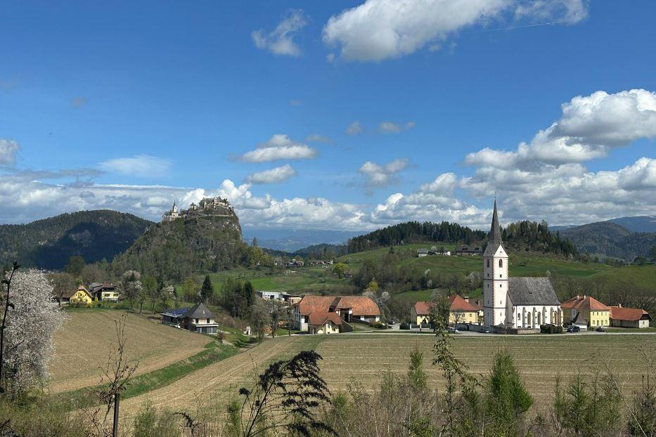 Castello di Hochosterwitz e chiesa di San Sebastiano