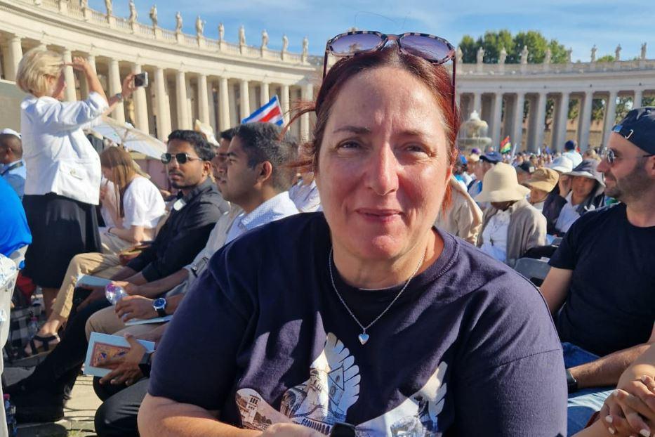 Giusy Lecce che è arrivata da Crotone - Ceredani