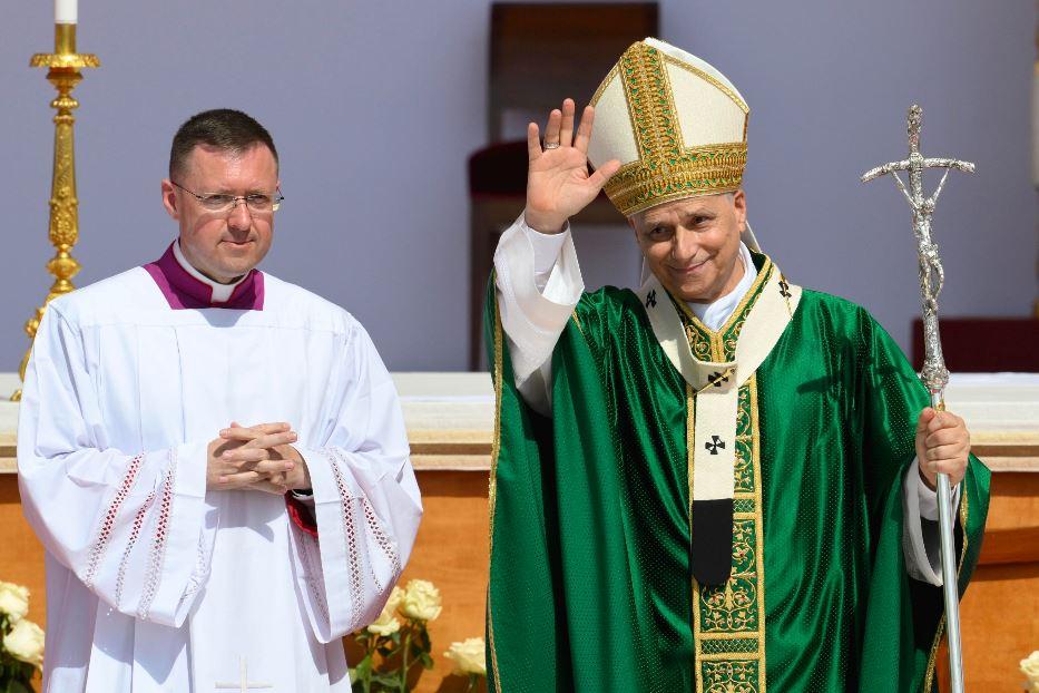 Papa Leone XIV a Tor Vergata - Ansa