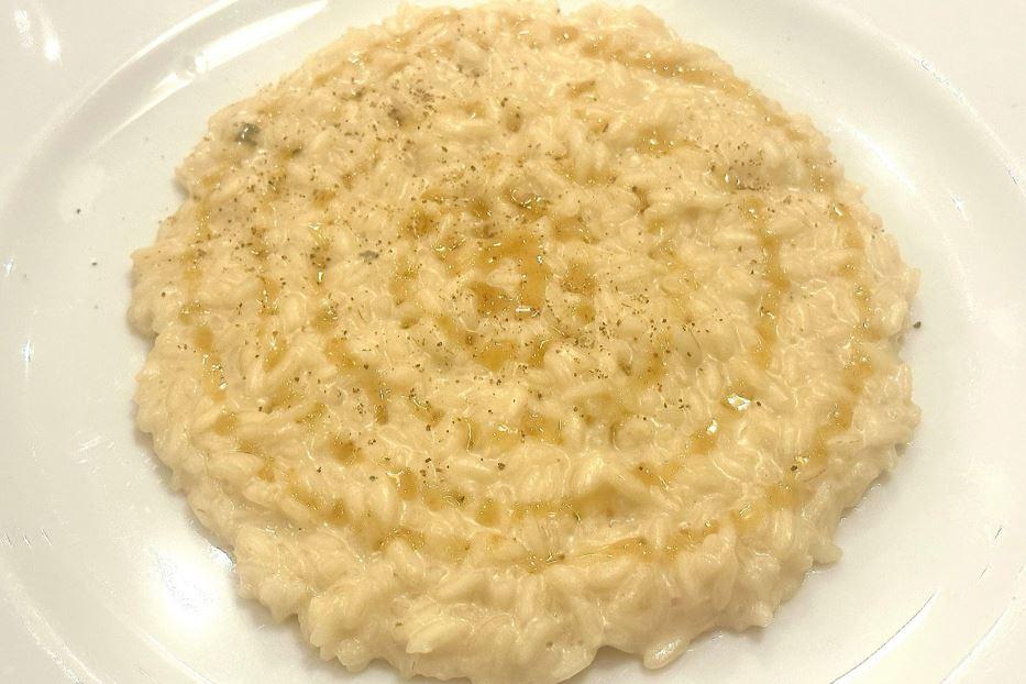 Il risotto al miele della degustazione al Relais Villa Fornari - G.Matarazzo