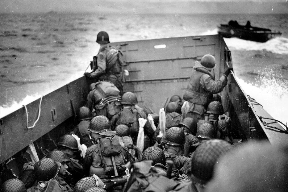 Immagini storiche dello sbarco in Normandia - .