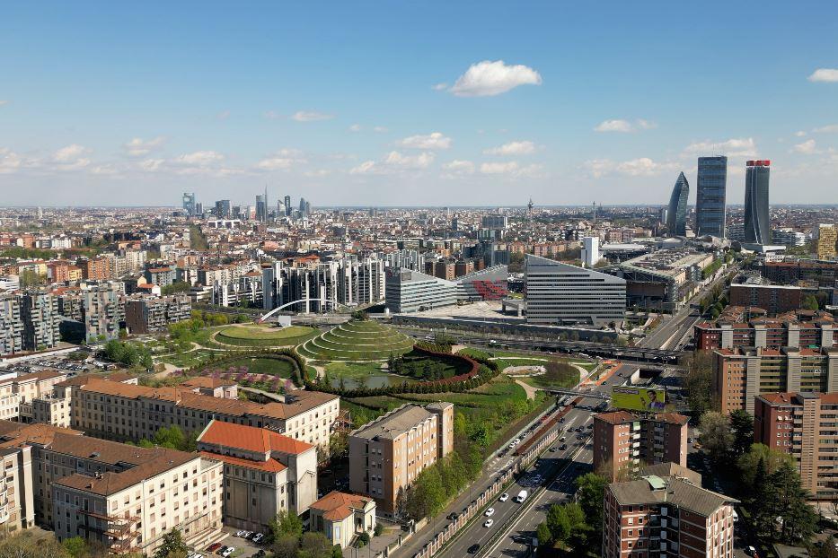 Milano vista dall'alto - Fotogramma