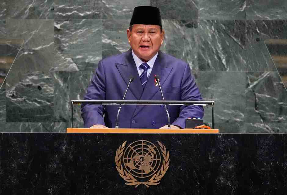 Per Prabowo la sicurezza di Israele è importante come quella della Palestina