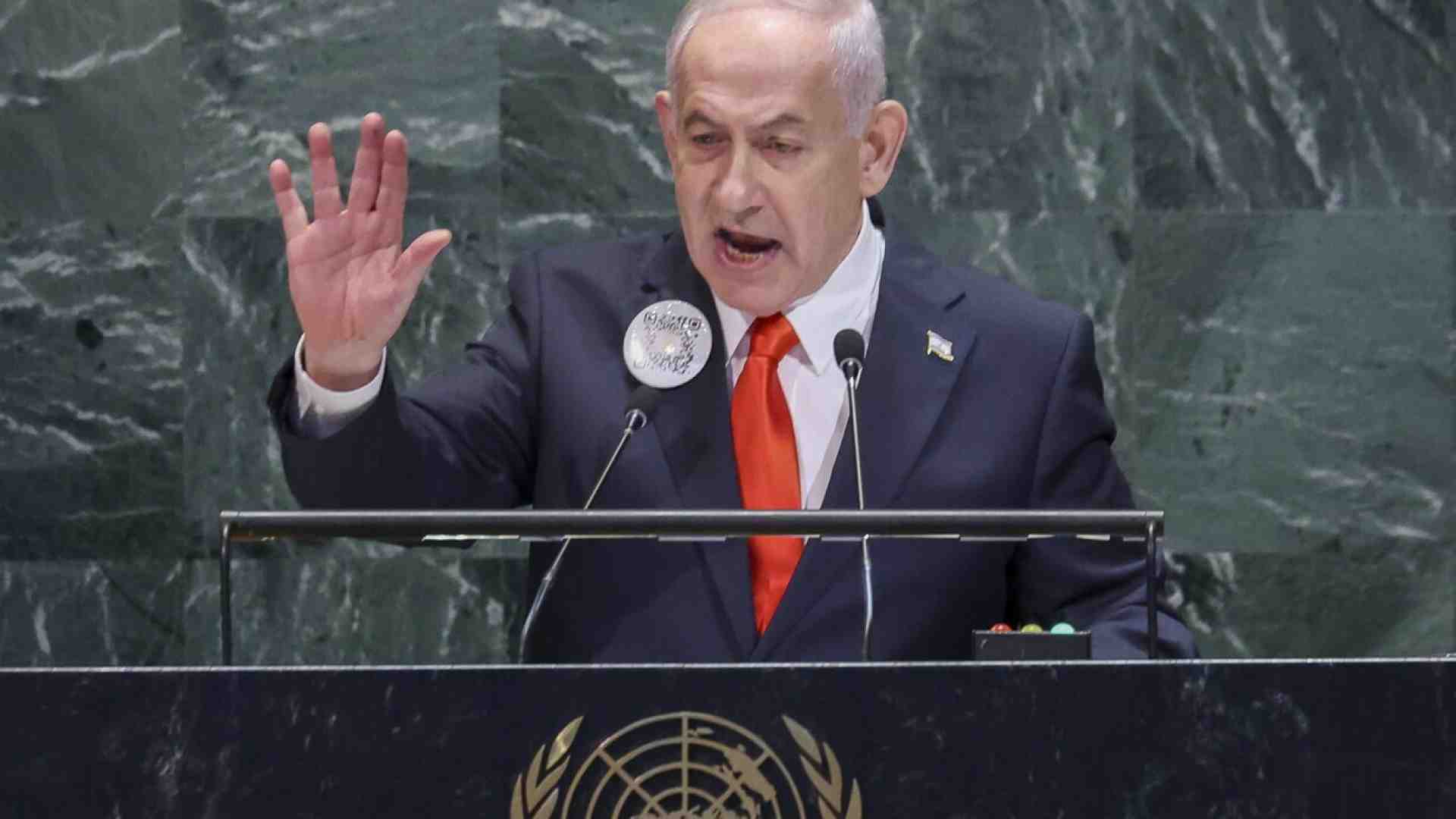 Netanyahu all’Onu: “Hamas vuole un altro 7 ottobre”. Le delegazioni lasciano l’aula