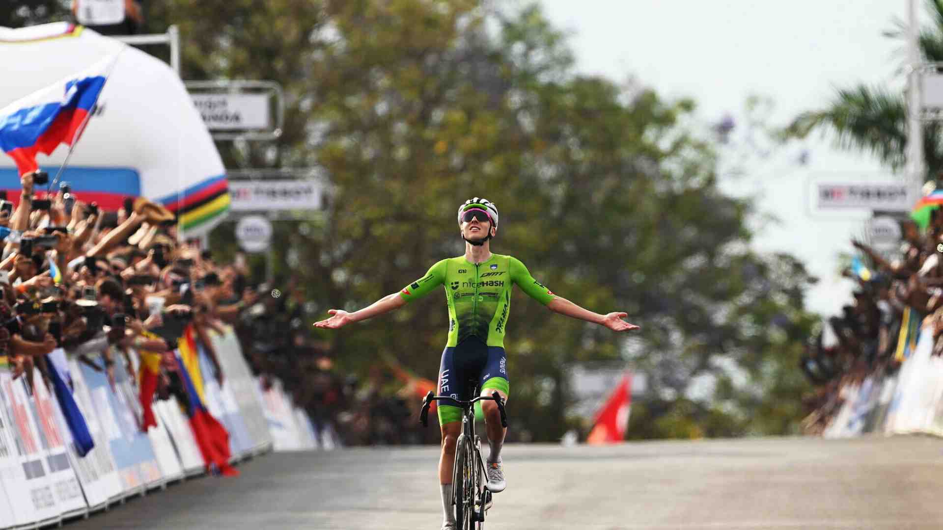 Mondiali di ciclismo 2025, Tadej Pogacar l'ha rifatto