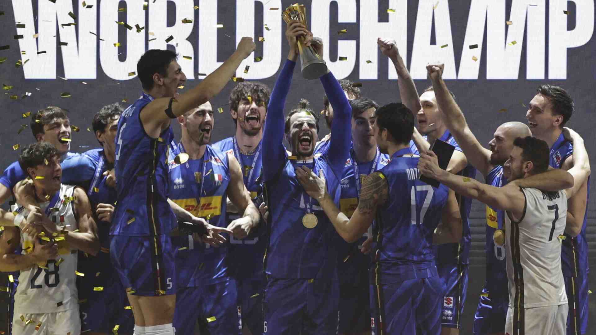 L’Italia della pallavolo è campione del mondo sia con le donne che con gli uomini