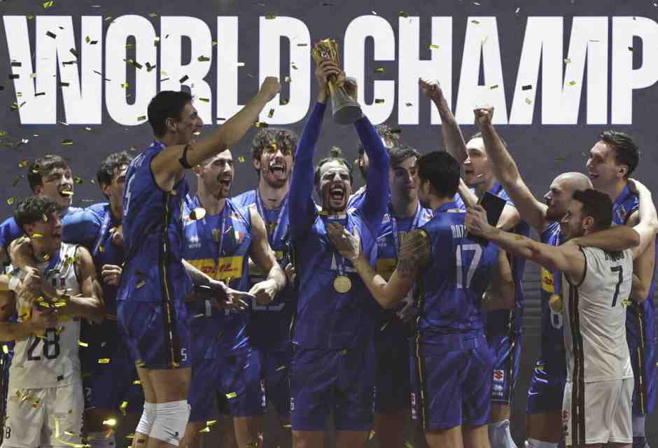L’Italia della pallavolo è campione del mondo sia con le donne che con gli uomini