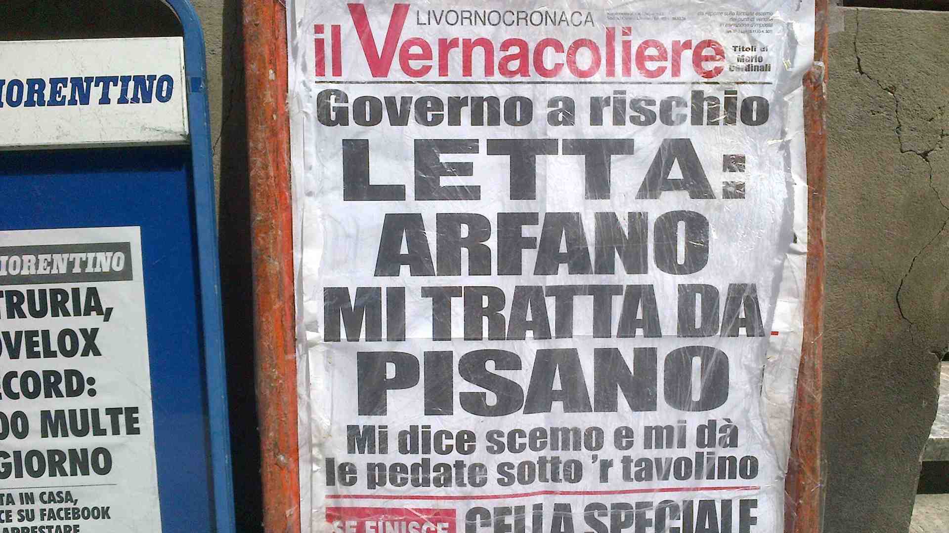 Je suis "Il Vernacoliere". Ma se sospende le pubblicazioni è perché è cambiato il nostro rapporto con la satira