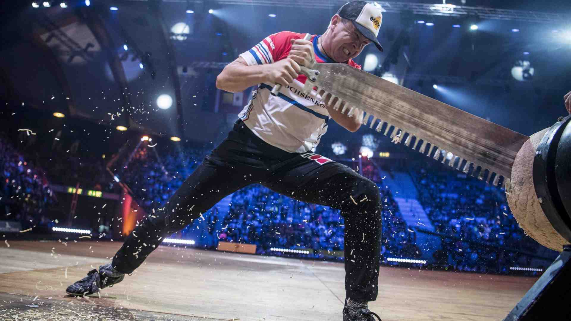 Anche i taglialegna hanno il loro Mondiale. Ed è pure sostenibile