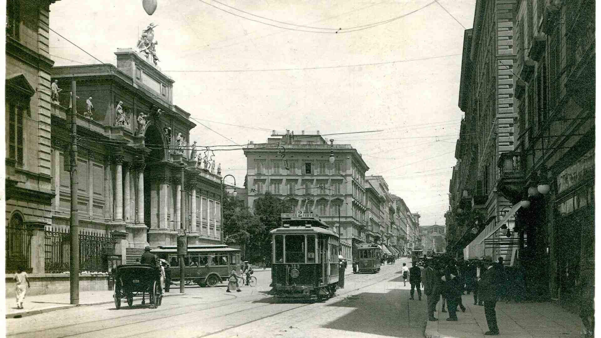 Eppure il tram passava su via nazionale