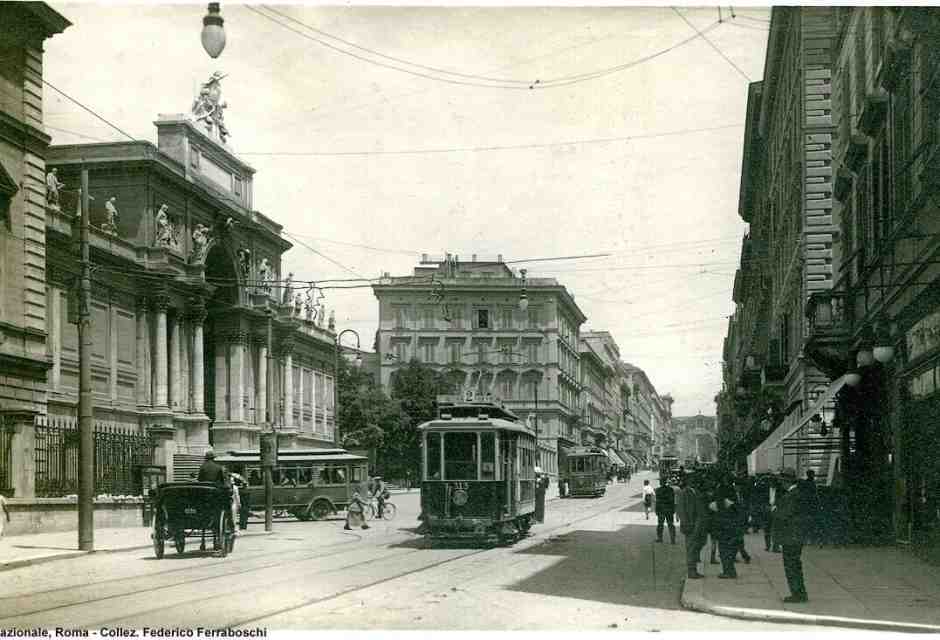 Eppure il tram passava su via nazionale