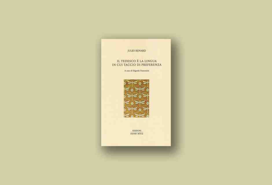 Il tedesco è la lingua in cui taccio di preferenza