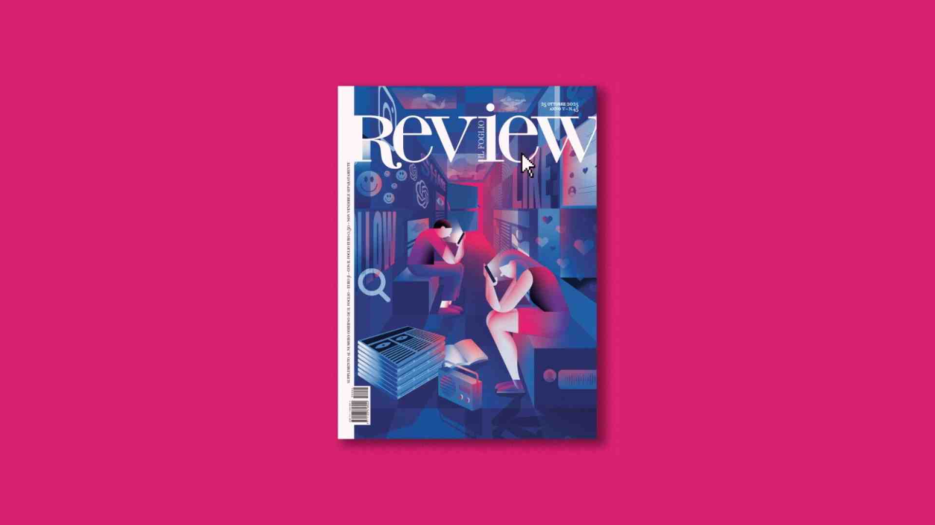 La copertina del Foglio Review raccontata da Alice Iuri