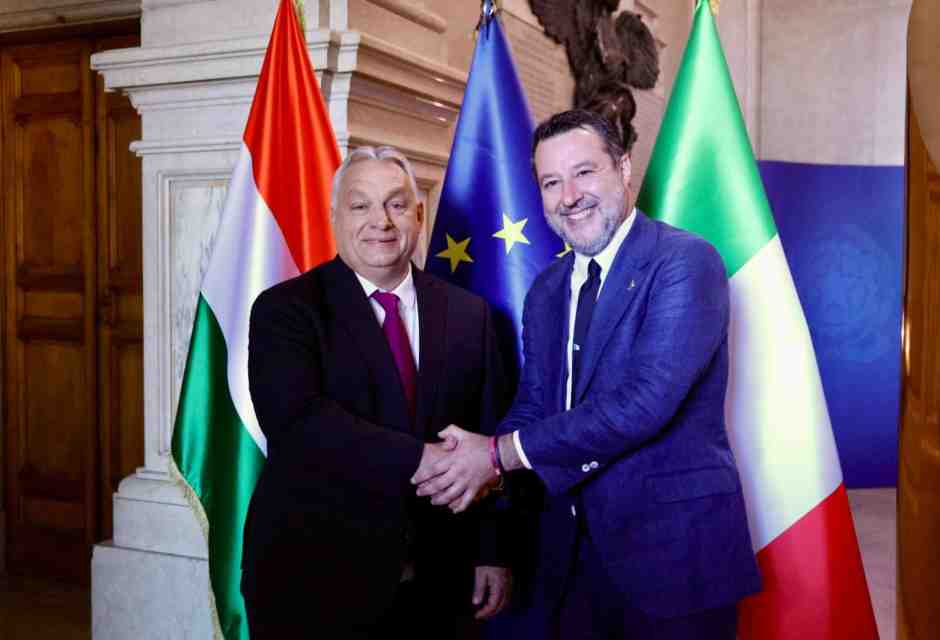 Ucraina, No green deal e critiche all'Ue. Orbán trova in Salvini la sintonia che è mancata con Meloni