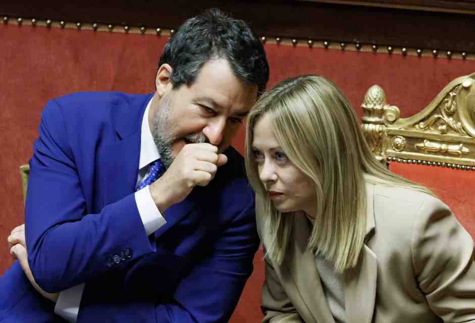 Le preoccupazioni del governo sul Ponte sullo stretto