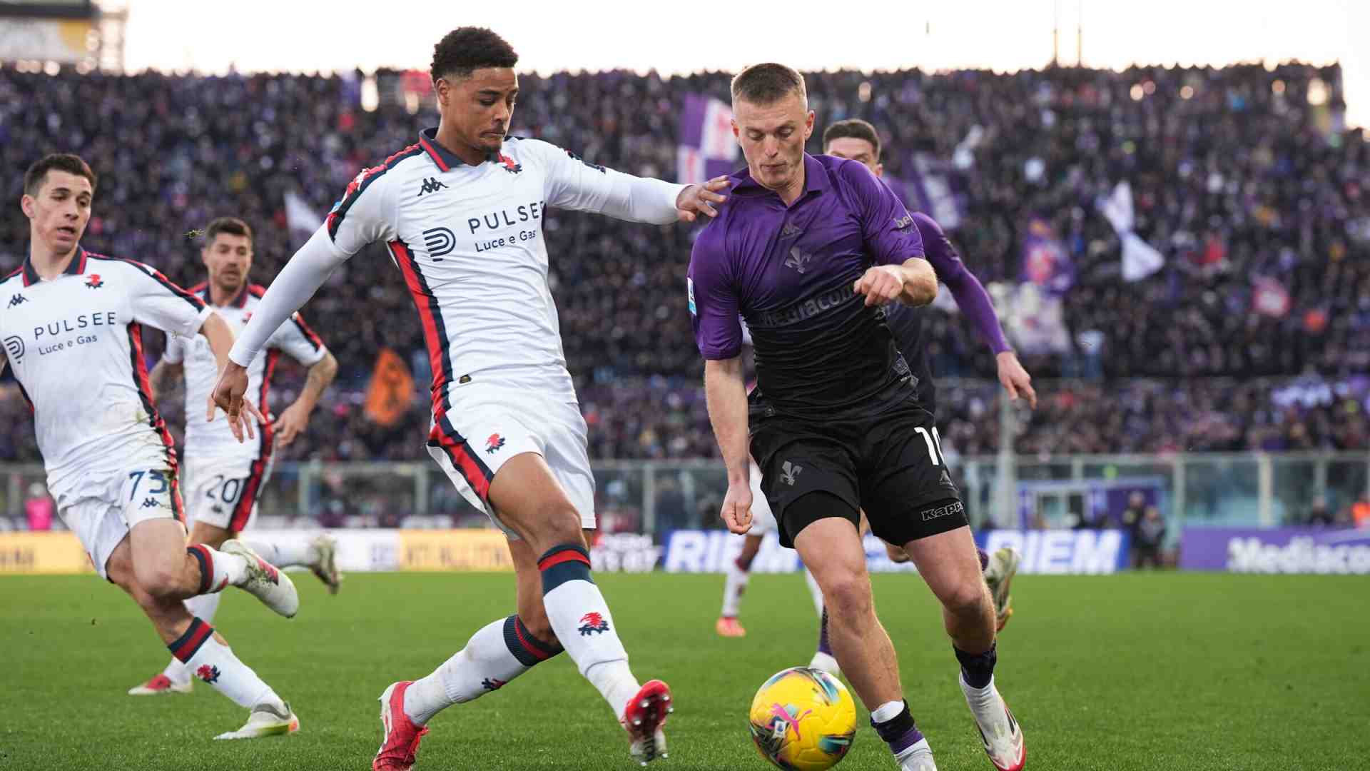Genoa e Fiorentina cercano di fuggire dalla paura della disfatta