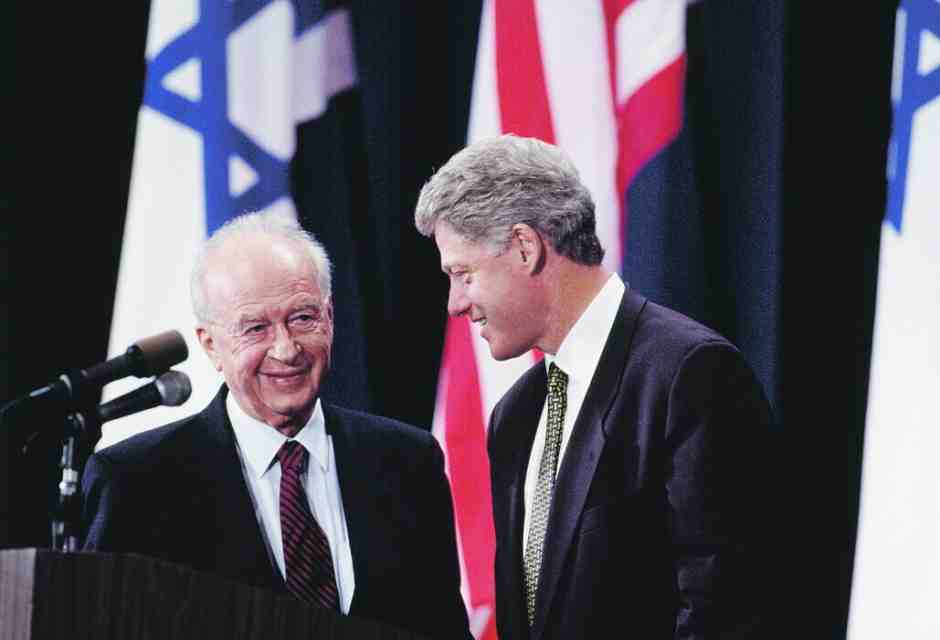 Rabin, il soldato della pace. Il discorso di Bill Clinton