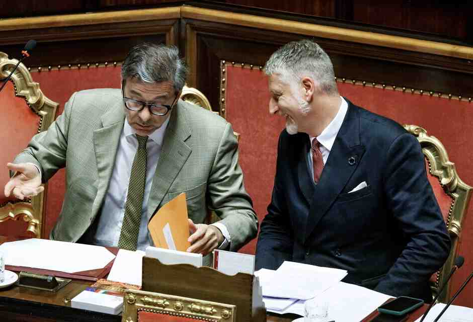 Giuli: "Con l'algoritmo-Perrotta sarebbe crollato il ministero. Giorgetti? Piena sintonia. Venezi? Resta alla Fenice”