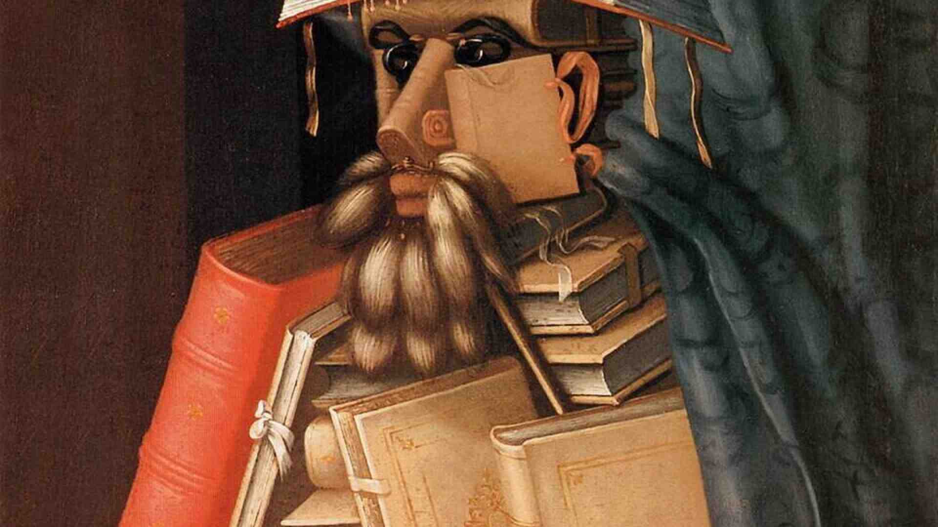 Il Bibliotecario – Giuseppe Arcimboldo, 1566 <br />