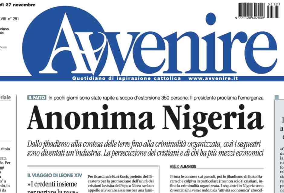 La persecuzione che non piace ad Avvenire