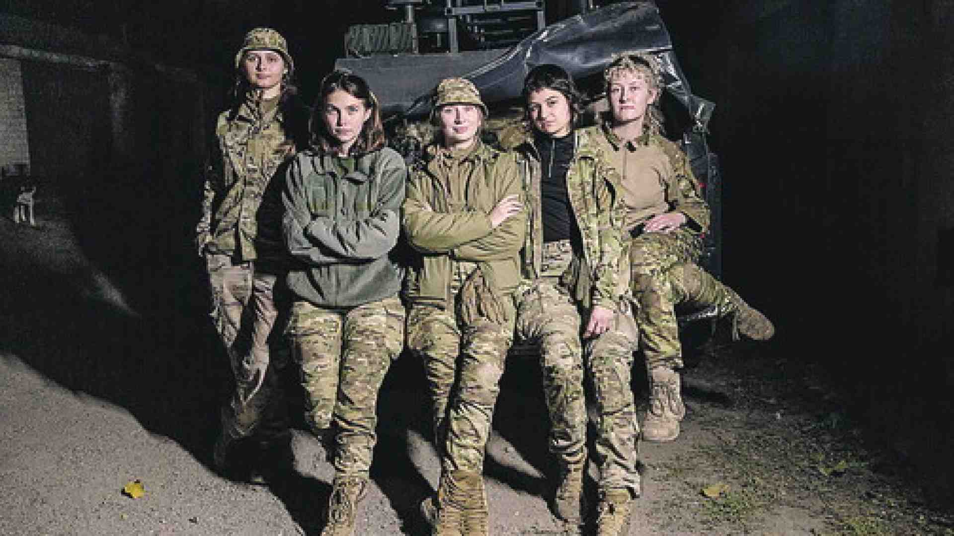 Le droniste ucraine in trincea