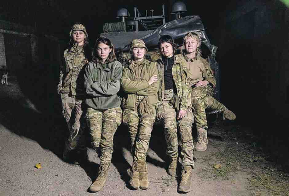 Le droniste ucraine in trincea