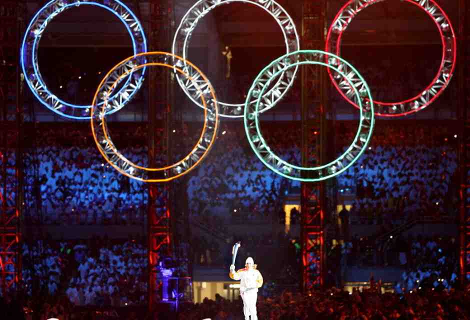 Il fuoco di Olimpia sta arrivando in Italia