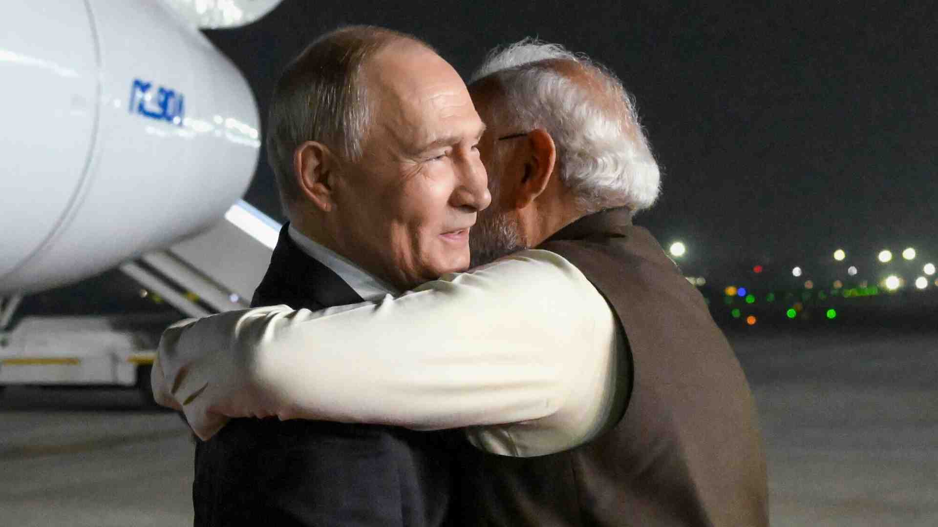 La cartolina di Putin a Trump dall’India