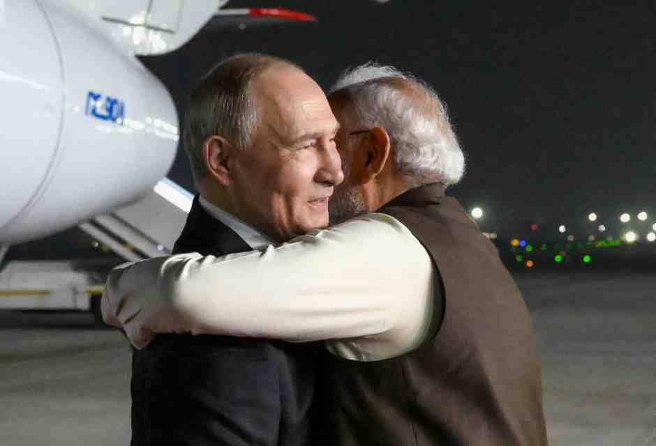 La cartolina di Putin a Trump dall’India