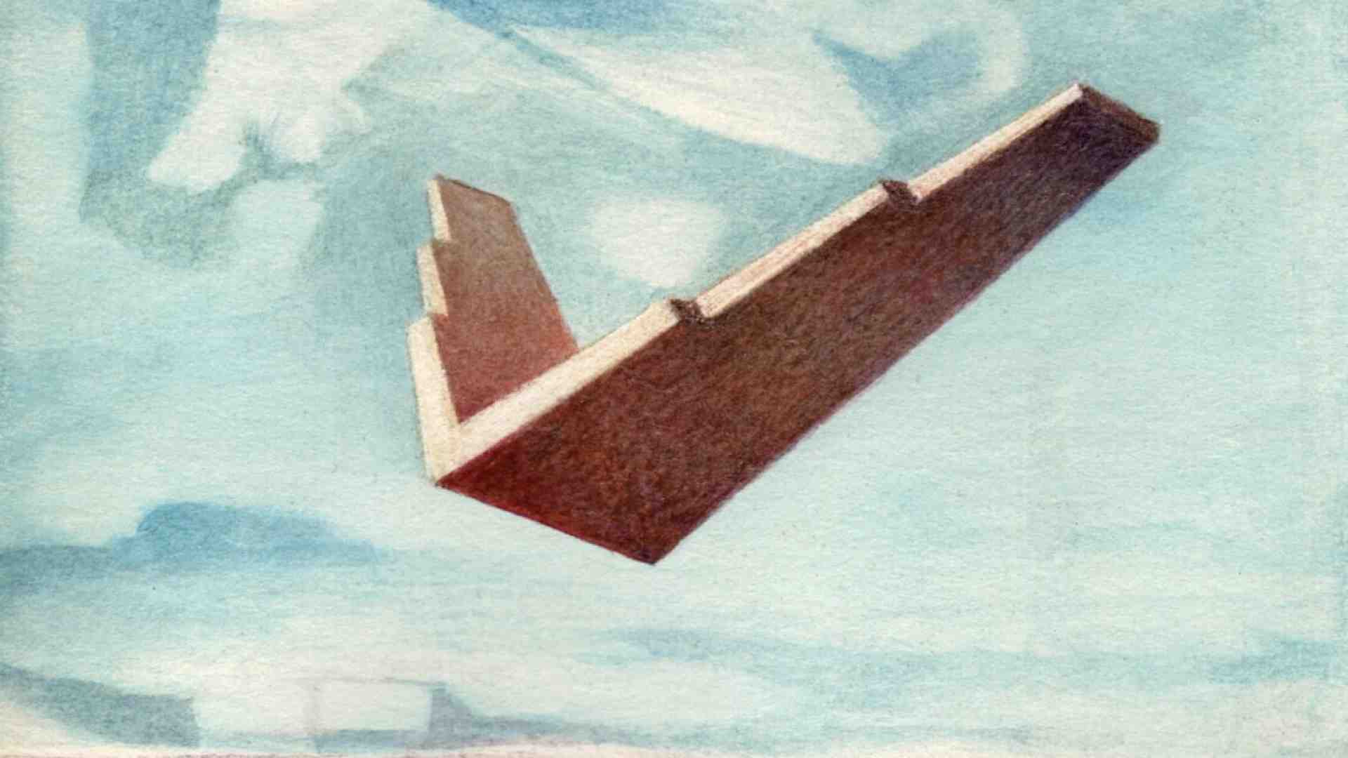 Massimo Scolari, 2015, Ali dolomitiche, acquerello su carta <br />