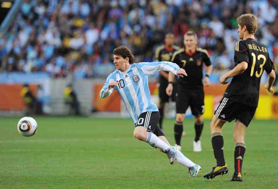 Ancora una volta Messi contro Müller
