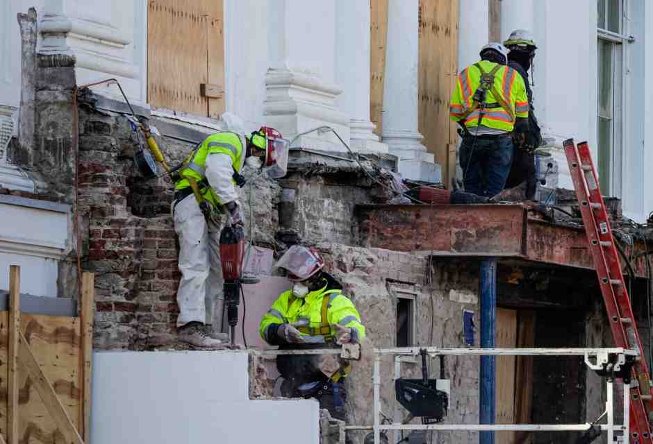 Della sala di ballo di Trump si sa solo che è enorme