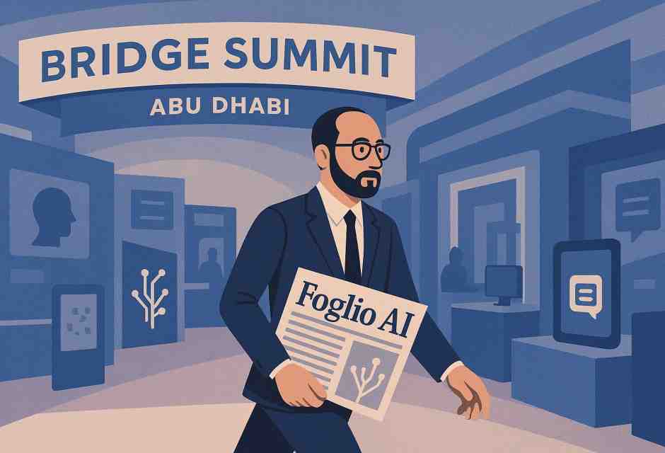 Inside Abu Dhabi’s Bridge Summit, Foglio AI meets the future of news