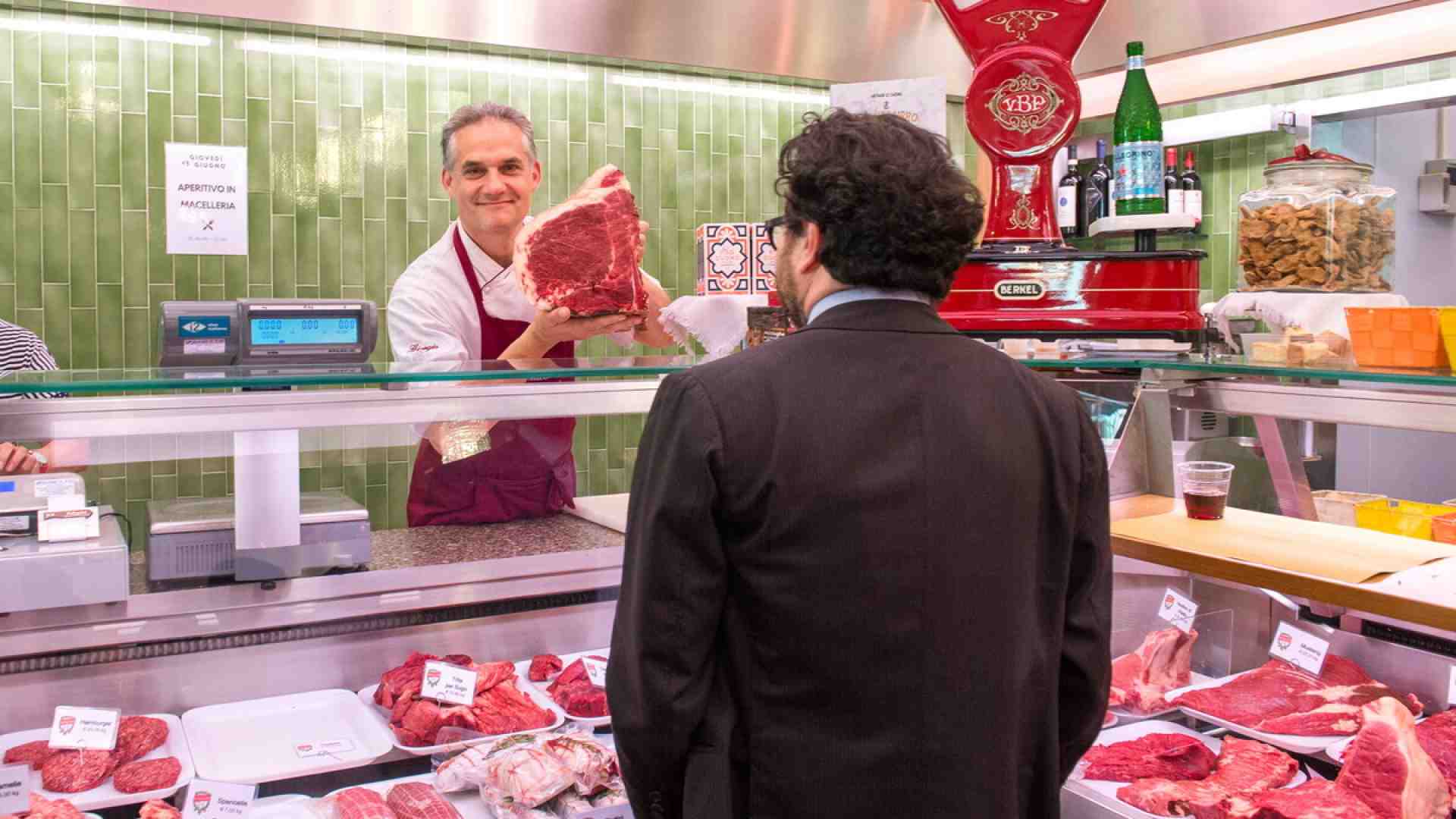 La Macelleria equina Pellegrini a Milano (LaPresse) <br />