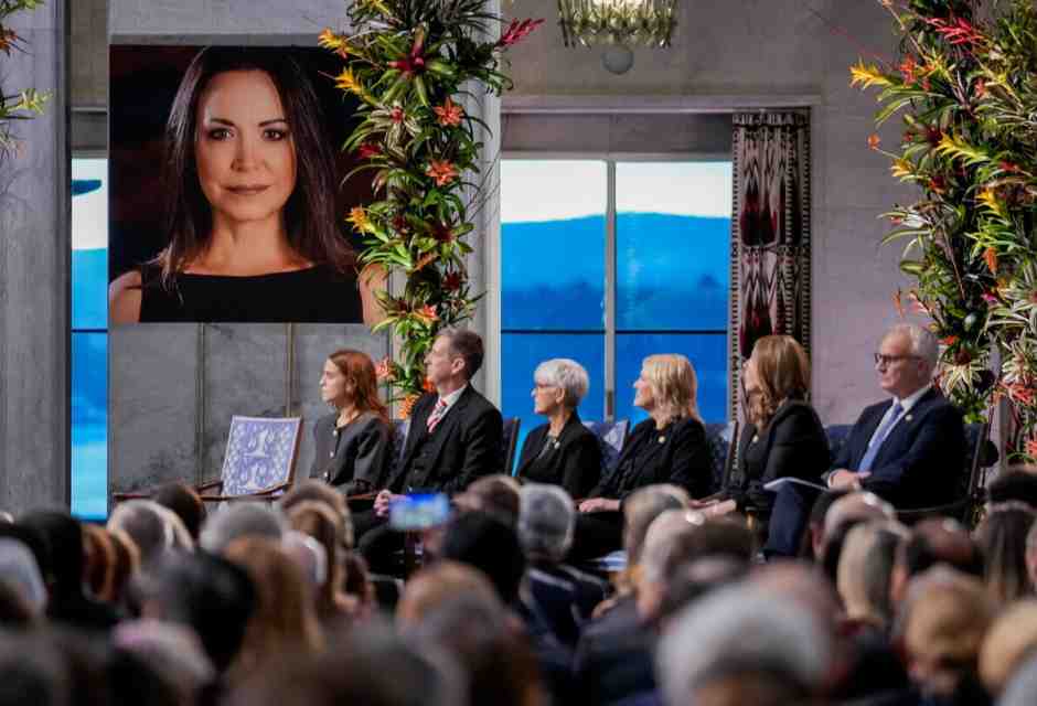 Il discorso del premio Nobel per la Pace Maria Corina Machado a Oslo